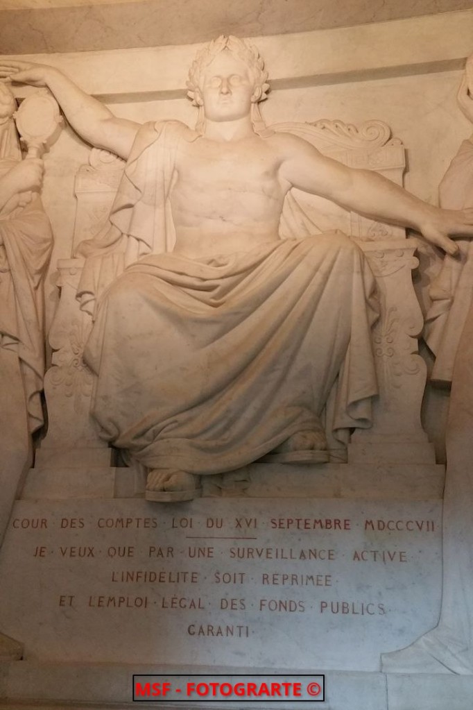Las victorias de Napoleón: el Tribunal de Cuentas. Hôtel des Invalides. París.